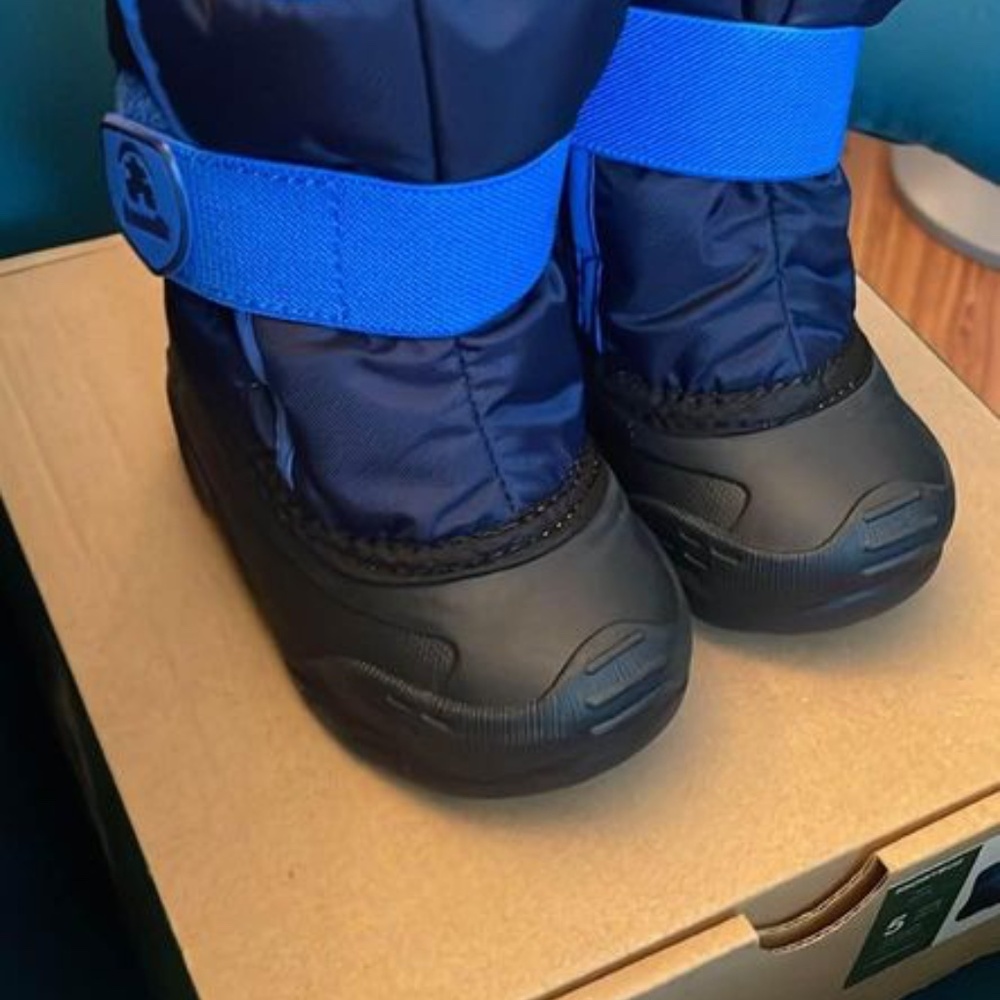 BRAND NEW toddler boy kamik snowybug snow winter boots size 5 (-23C) - Picture 5 of 6